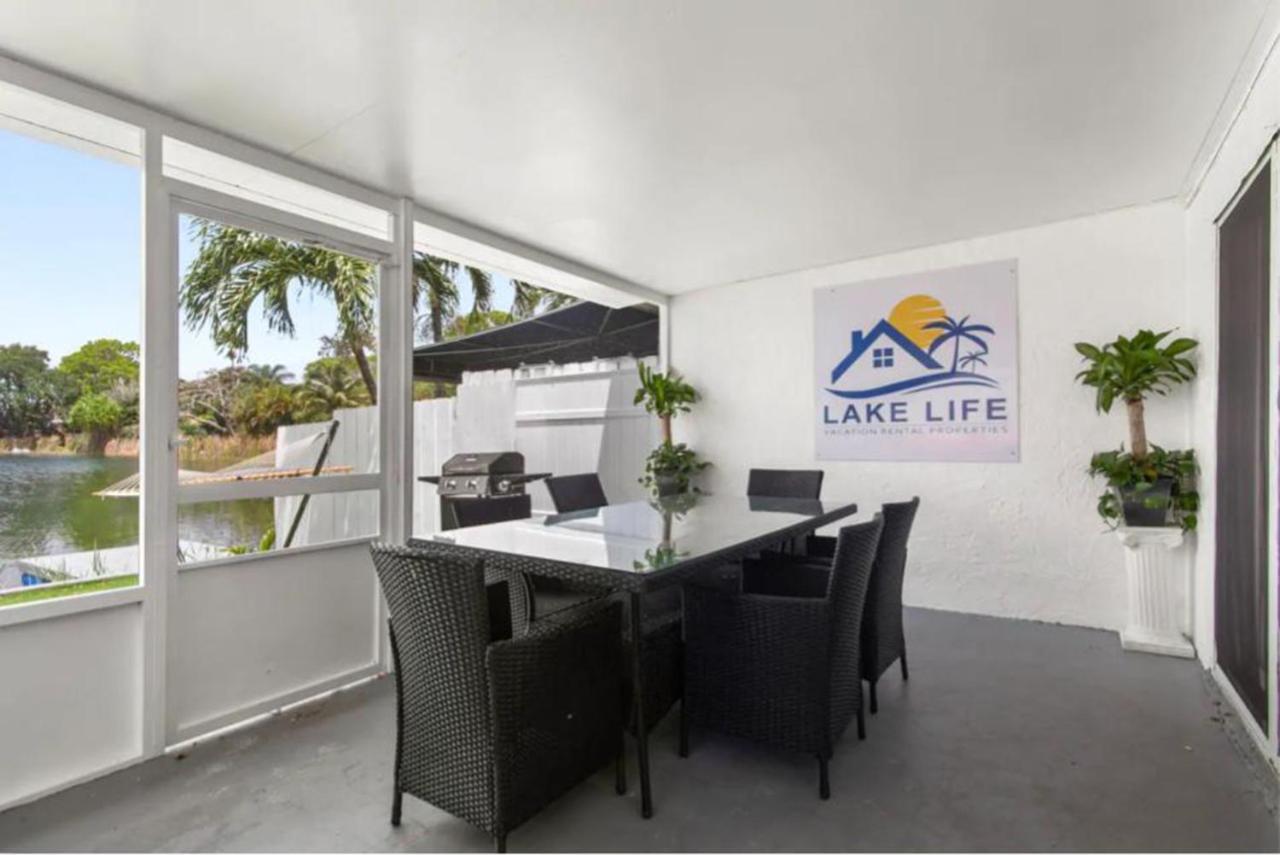 Lake Life - 3 2 Lake House Near Hardrock Casino Fort Lauderdale Exterior photo